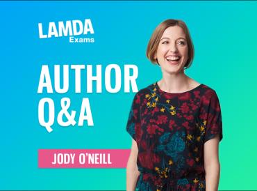 LAMDA Exams Author Q&A with Jody O'Neill
