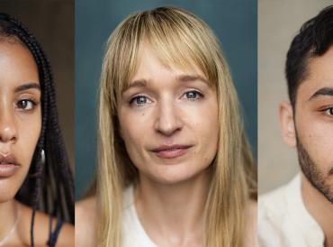 Headshots of LAMDA students (from left to right) - Tateyana Arutura, Suzanne Van Maurik, Alexander Makar