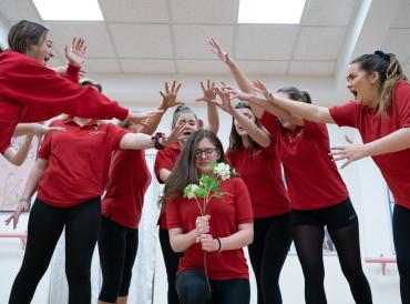 A group of LAMDA Exams learners