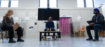 hang cast in rehearsals
