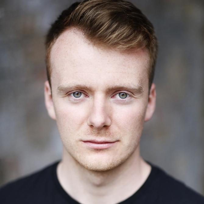 2020 graduating MFA professional actor Adam Walker-Kavanagh