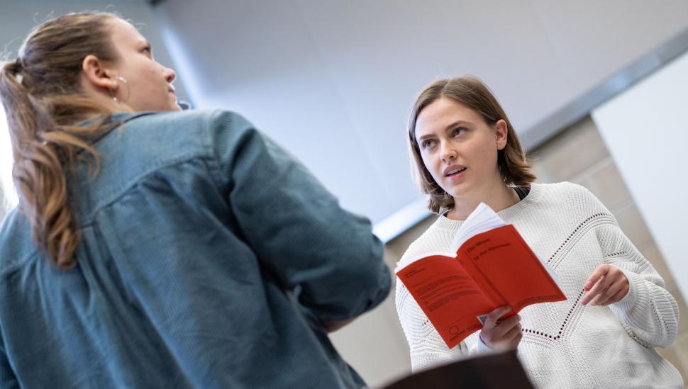 Rehearsals for The Moors